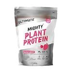 Mighty Ultimate Vegan Protein Powder, Super Berry Flavour, (17 Servings, 510g Bag without Scoop), Plant Based, Dairy Free Protein Shakes, Added Vitamins, Minerals & Super Greens