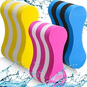 Outus 3 Pieces Swim Pull Buoy 5-Layer Leg Float Eva Pool Buoy Legs Hips Support Swim Gear Soft Swimming Pull Float Pool Training Aid for Kids Adults Beginners