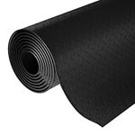 0.5m x 1.5m Checker Plate Rubber Anti-Slip Garage Matting Flooring Roll 3mm Thick | 50cm x 150cm Floor Mat