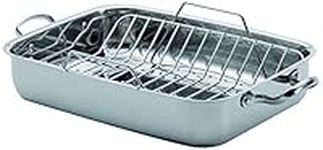 Lagostina 18/10 Stainless Steel Roasting Pan with Rack