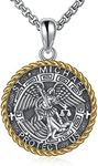 YFN Saint Michael Necklace Sterling