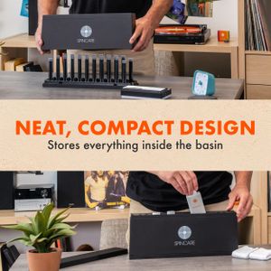 Spincare Vinyl Record Cleaner Kit – Complete Cleaning Solution