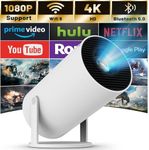 Mini Projector with WIFI 6 and Blue