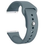 Tobfit Silicone Band for Fitbit Versa 3 4 Fitness Tracker,Soft Sport Strap for Fitbit Sense Fitness Tracker (Watch Not Included), Adjustable Wristband with Metal Buckle for Men Women