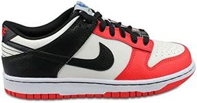 Nike unisex-child Retro, Sail/Black-black-chile Red, 5.5 Big Kid