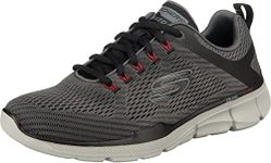 Skechers mens Equalizer 3.0 Oxford, Charcoal/Black, 12 US