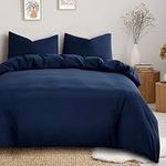 Wake In Cloud - Navy Blue Quilt Cov