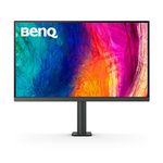 BenQ PD2705UA 27-Inch IPS 4K HDR10 ErgoArm Monitor|UHD| 99% sRGB| 99% Rec.709| Pantone Skintone Validated| Calman Verified| AQCOLOR Technology|KVM|Hotkey Puck Gen2|USB-C(65W PD) |HDMI| DP(Grey)