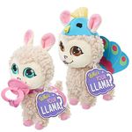 Who’s Your Llama Collectible Plush Friends [Amazon Exclusive], Peacock & Baby Llama