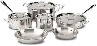 All-Clad D3 Stainless Cookware Set,