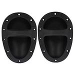 Homoyoyo 2pcs Speaker Handle Speaker Cabinet Handles Amp Handle Grip Speaker Grasps Horn Speaker Cabinet Speaker Grips Black Handles Sound Bar Stage Audio Handles Abs Guitar Amplifier