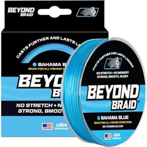 Beyond Braid Multi-Purpose Braided Fishing Line - Bahama Blue 20LB