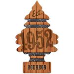 LITTLE TREES Car Air Freshener | Hanging Paper Tree for Home or Car | Bourbon | 3 Pack