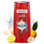 Old Spice Deep Sea Shower Gel & Shampoo for Men 675 ml, 3-in-1 Body-Hair-Face Wash, Long-Lasting Fresh