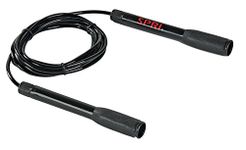 Spri Unisex Adult Speed rope Speed Rope, Jump Rope - Black, OS