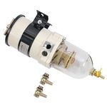 Diesel Marine Fuel Filter Turbine Water Separator 900 SERIES 900FH 90GPH｜Fit For Trucks Outboard Marine Engines & More Construction Machinery Vehicles