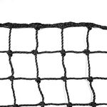 Aoneky Polyethylene Baseball Backstop Nets, 10x40ft Sports Practice Barrier Net, Heavy Duty Hitting Containment Netting, Baseball High Impact Net