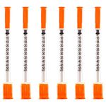 ZVF 20 Pack 0.5cc with 29Ga 1/2-Inch(13mm),Lab Dispensing Tools Plastic Tube,Individually Sealed（20 Pack)