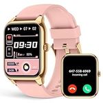 EGQINR Smart Watches for Women, 1.78" AMOLED 368 * 448 HD Screen, 69 Sports Modes Fitness Tracker with Heart Rate, Blood Pressure, Blood Oxygen, Sleep, IP68 Waterproof Smartwatch for Android iOS