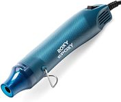 Roxy Epoxy Bubble Remover Tool for Epoxy Resin - Hot Air Gun for DIY Crafts Embossing and Drying Acrylic Resin - Mini Portable Heat Gun (Cyan Blue)