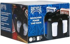 Bicycle Carousel Poker Set, 200 2-Gram Poker Chips and 2 Decks of Bicycle Cards