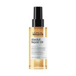 L’Oréal Professionnel Absolut Repair 10-in-1 Leave-in Oil, With Protein And Gold Quinoa for Dry And Damaged Hair, Serie Expert, 90 ml