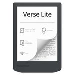 Pocketbook Verse Lite – 6" E-Ink Carta Touchscreen eReader with Frontlight | Eye-Friendly, Glare-Free Display | Wi-Fi | Supports 25 Formats incl. DRM | Compact & Lightweight