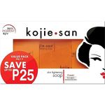 Kojie San Kojic Acid Original Skin Lightening Soap for Men and Women (65g Bars- Pack of 3)