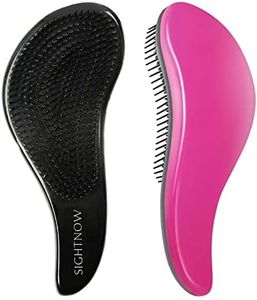 SightNow Detangling Brush - Glide Through Detangler Hairbrush for All Hair Types - Styling Hair Brush For Women, Men and Kids - Wet or Dry Hair