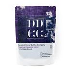 Decaffeinated Strongest Dark Roast Espresso Coffee Beans 227g - Swiss Water Decaf Process - Decadent Decaf - Signature Espresso - All Coffee Machines - Strength 5-227g