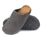 Ladies Mule Slippers DUN 99 (5 UK, Grey)