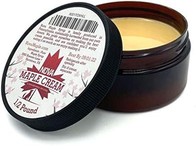 Nova Maple Cream - Pure Grade-A Maple Cream Butter Spread (1/2 Pound)