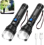 JMNGSHU Flashlight with 10000 Lumen