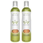 LB RAY Cooking Spray Olive Oil - Low-Calorie, 100% Oil Spray, No Gases, Emulsifiers, and Water (200 ml, Pack of 2)