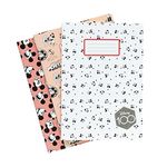 Grupo Erik Disney 100 Mickey Pack of 3 A5 Notebooks | A5 Notebook | Notebooks A5 | Notepads A5 | A5 Notepad | Cute Stationery | Mickey Mouse Gifts | Disney Gifts