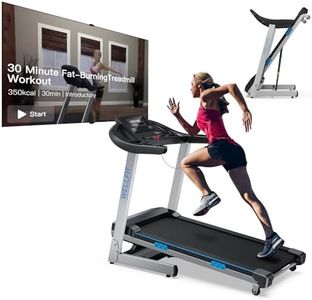 Automatic Incline Treadmills for Climb Running , 4.0HP 400+lb Weight Capacity Treadmills with Adjustable Handle Height for 6.5ft+ Tall Users, LED Console Display, 43*17 Large Area, 95% Fully Assembled