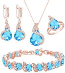 GZWHD Jewelry Set for Women Water D