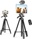 Aureday Phone Tripod Stand, 64” Ext