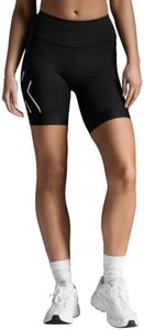 2XU Women's Core Tri 6 Inch Shorts - Black/White - X-Small