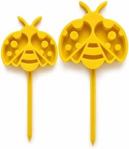 lixswsonx Bee Watering Station for Garden, 2 Pack Bee Cups Outdoor Decor