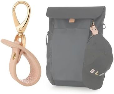 BAREFOOT CARIBOU Hat Clip for Travel, Hands-Free Bag, Backpack, Purse, and Hiking Gear Clip-on Holder Strap for Baseball, Snapback, and Ponytail Caps (Pink)