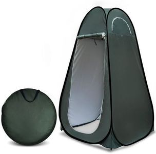 Hetarmi Enterprise Camping Beach Shower Changing Dressing Portable Toilet Pop up Tent (Multicolour)