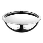 BERGNER Argent TriPly Stainless Steel 26 cm Tasra with Stainless Steel Lid, 3.6 LTR Tasla with Lid, Food Safe, Flared Rim, Durable, Dishwasher Safe, Induction Bottom and Gas Ready