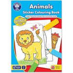 Orchard Toys Animals Colouring and Activity Book, Educational Activity Book for Preschoolers, For Kids Age 3+ , Ideal for Parties, A4