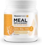 TransformHQ Meal Replacement Shake Powder 7 Servings (Orange Cream) - Gluten Free, Non-GMO