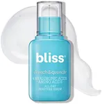 Bliss Drench & Quench Hyaluronic Acid Serum with Amino Acids | Multi-Layer Moisture & Plumping | Lightweight Water-Based Formula | For All Skin Types | Clean, Vegan, Cruelty-Free | 1 Fl Oz