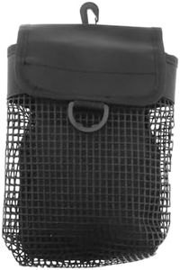 LT Easiyl Mesh Diving Bag Portable mesh Tool Bag Heavy Duty Sports Bag Outdoor Diving Equipment Portable Lightweight Dive Mesh with Buckle (Black)