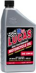 Lucas Oil 10700 High Performance SAE 20W-50 Motorcycle Oil - 1 Quart (Pack of 6)