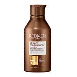 Redken Conditioner, All Soft Mega Curls Conditioner, For Extremely Dry Hair, For Curly & Coily Hair, Nourishes & Softens Severely Dry Hair, With Aloe Vera, 300 ML