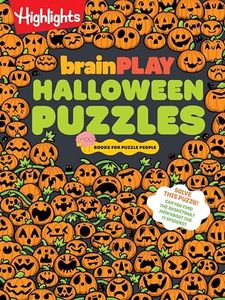 brainPLAY Halloween Puzzles: Over 200 Spell-Binding Mazes, Halloween Fill in the Blank, Mini Puzzles and MoreSilly Spooky Fun for Kids 7 and Up (brainPLAY Puzzle Books)